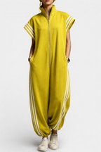 Valentina | Zip Neck Jumpsuit