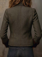 Eleanor | Heritage Herringbone Jacket