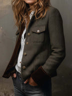 Eleanor | Heritage Herringbone Jacket