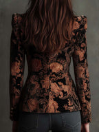 Isobel | Ornate Floral Tailored Blazer