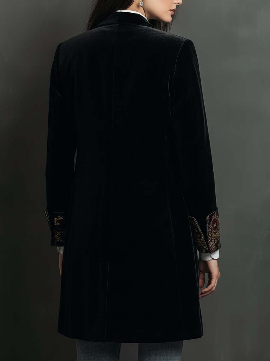 Adelaide | Baroque-Trim Tailored Blazer