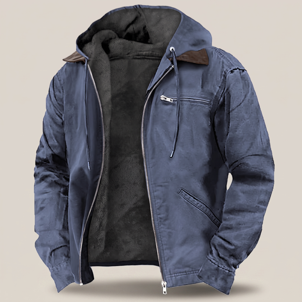 Fletcher | Classic Full-Zip Hooded Jacket