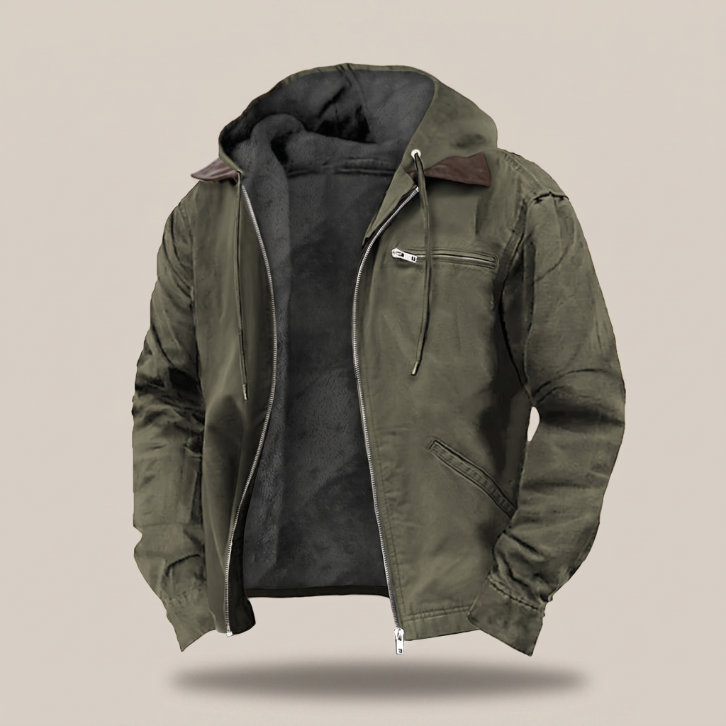 Fletcher | Classic Full-Zip Hooded Jacket