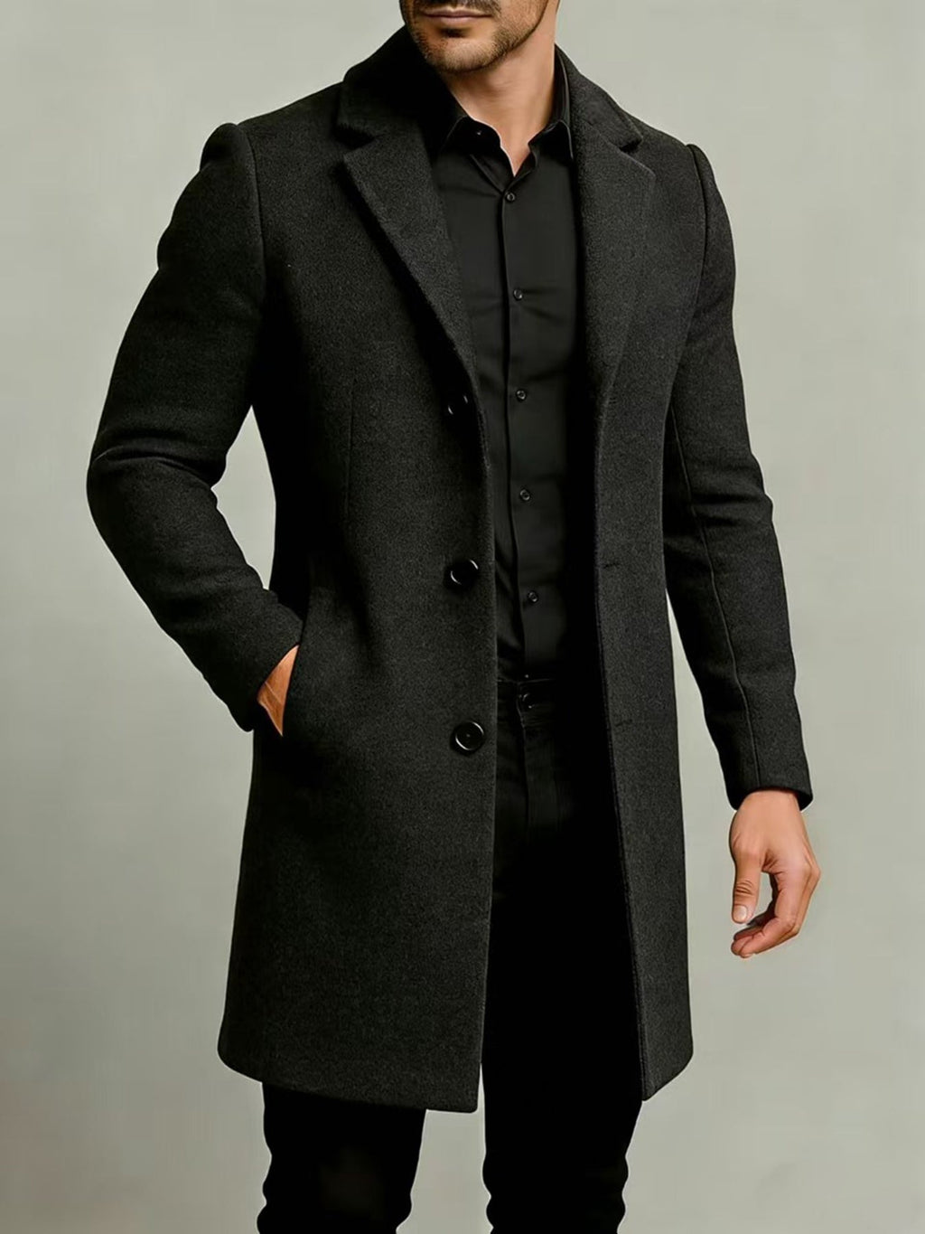 Alistair | Classic Tailored Overcoat