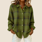 Sienna | Cozy Plaid Button-Down