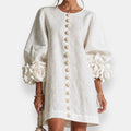 Evelyn | Textured Floral Dress