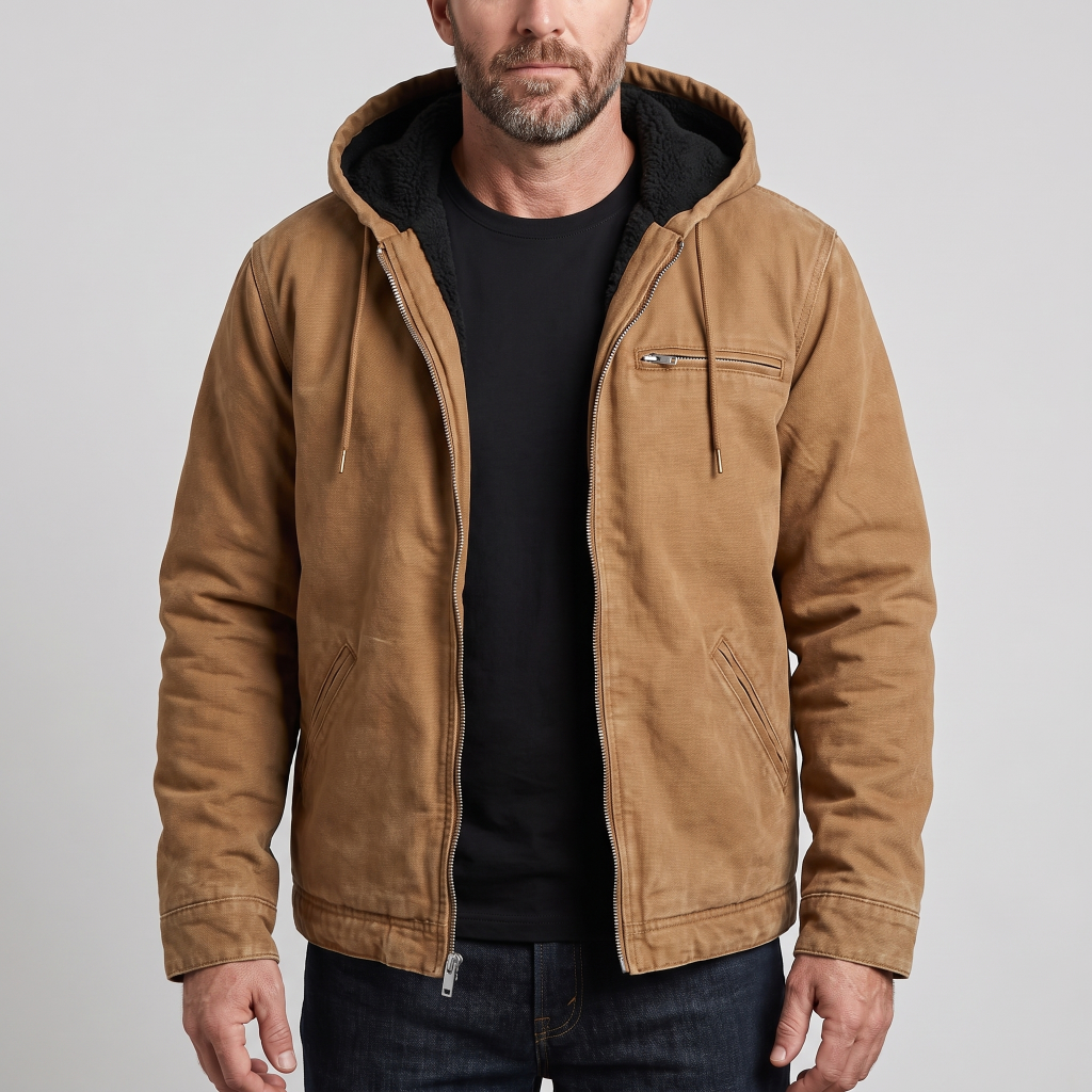 Fletcher | Classic Full-Zip Hooded Jacket