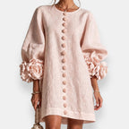 Evelyn | Textured Floral Dress