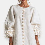 Evelyn | Textured Floral Dress
