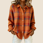 Sienna | Cozy Plaid Button-Down