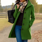 Eleanor | Classic Buttoned Coat