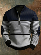 Lucas | Half-Zip Knit Jumper