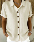 Emily | Button Front Blouse