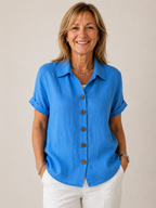Emily | Button Front Blouse