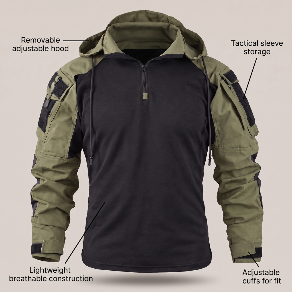 Beckett | Rugged Hooded Field Jacket