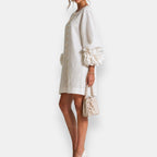 Evelyn | Textured Floral Dress