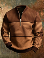 Lucas | Half-Zip Knit Jumper