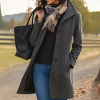 Eleanor | Classic Buttoned Coat