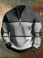 Lucas | Half-Zip Knit Jumper
