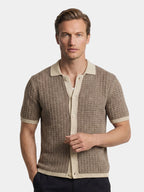 Structured Panel Resort Shirt