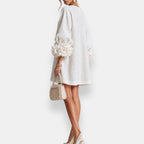 Evelyn | Textured Floral Dress