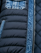 Rupert | Quilted Denim Jacket