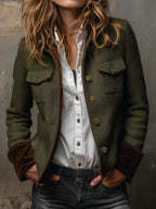 Eleanor | Heritage Herringbone Jacket