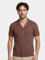 Heritage Camp Collar Knit Shirt
