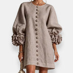 Evelyn | Textured Floral Dress