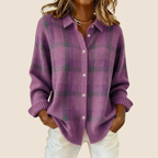 Sienna | Cozy Plaid Button-Down
