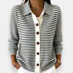 Jess | Classic Striped Cardigan