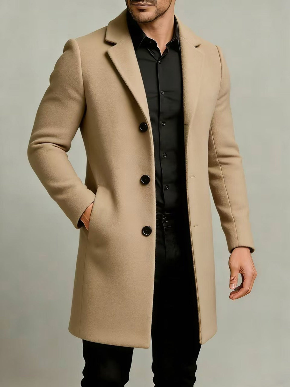 Alistair | Classic Tailored Overcoat