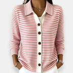 Jess | Classic Striped Cardigan