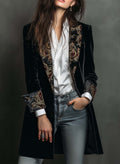 Adelaide | Baroque-Trim Tailored Blazer