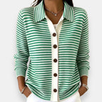 Jess | Classic Striped Cardigan