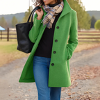 Eleanor | Classic Buttoned Coat