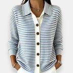 Jess | Classic Striped Cardigan