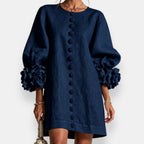 Evelyn | Textured Floral Dress