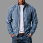 Edward | Classic Suede Bomber Jacket