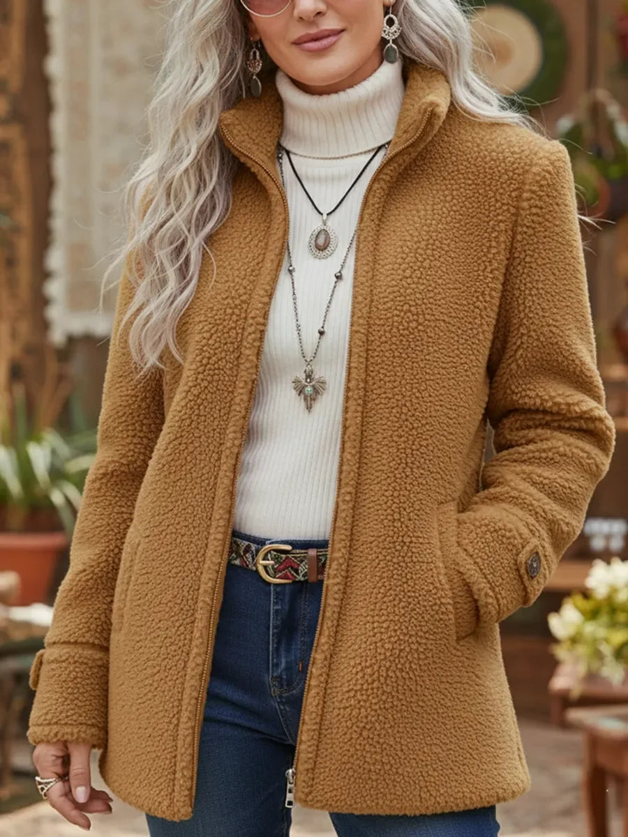 Heidi | Cosy Full-Zip Fleece Jacket
