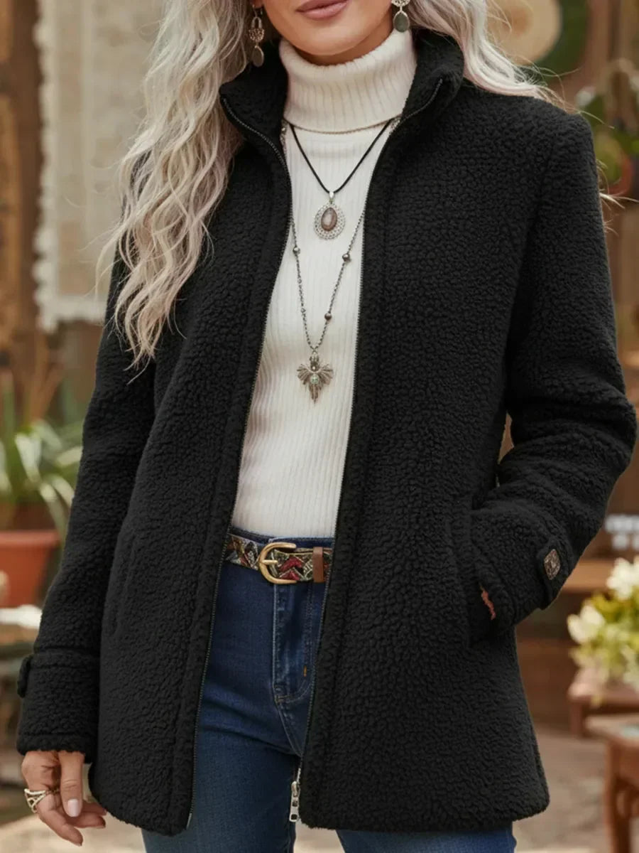Heidi | Cosy Full-Zip Fleece Jacket