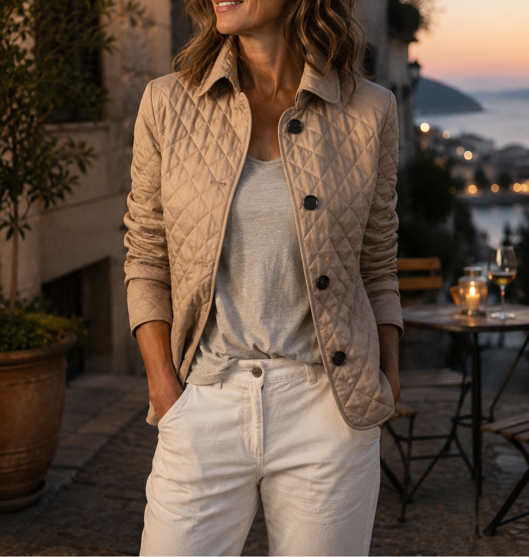 Eliza | Lightweight Quilted Jacket