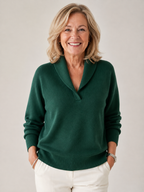 Freya | Comfortable V-Neck Jumper