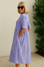 Lily | Midi Dress - Effortless Comfort