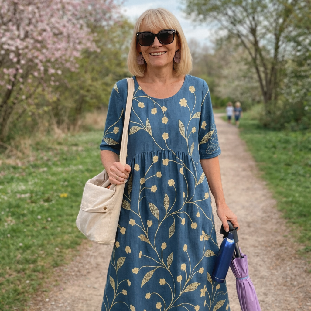 Lily | Midi Dress - Effortless Comfort