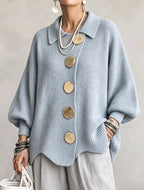 Harriet | Oversized Collar Cardigan