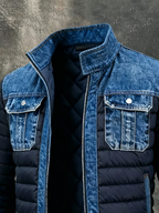 Rupert | Quilted Denim Jacket