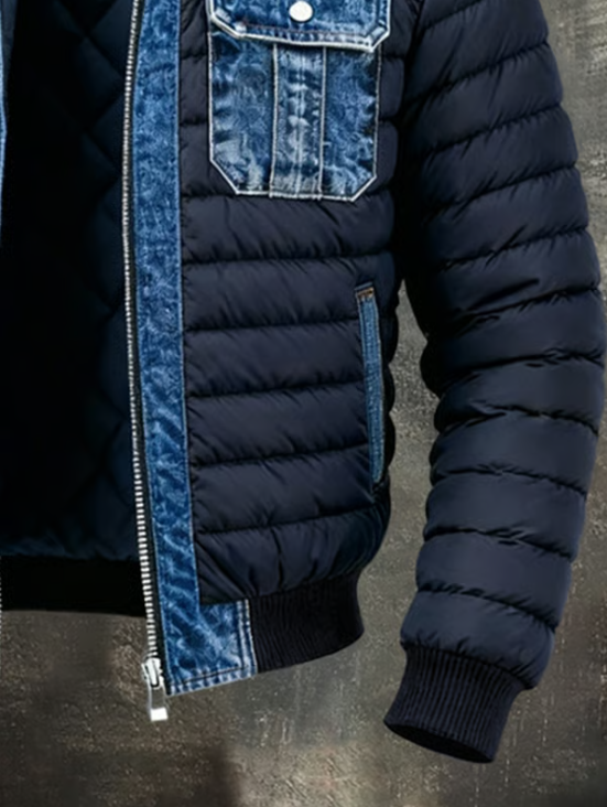 Rupert | Quilted Denim Jacket