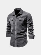 Casual Business Corduroy Shirt