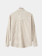 Casual Solid Corduroy Shirt